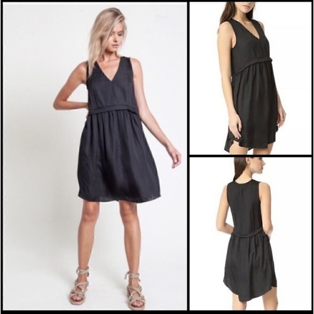 Revolve dRA Alhena Black Sleeveless Dress
